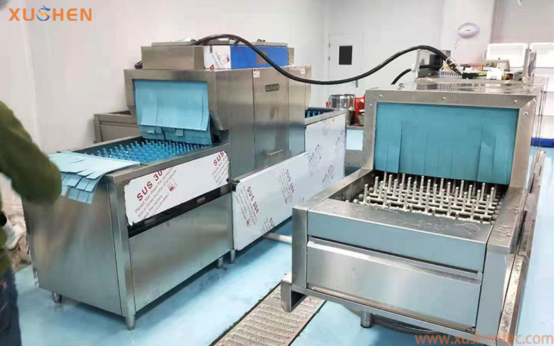 火锅店洗碗机,全自动洗碗机,旭申商用洗碗机